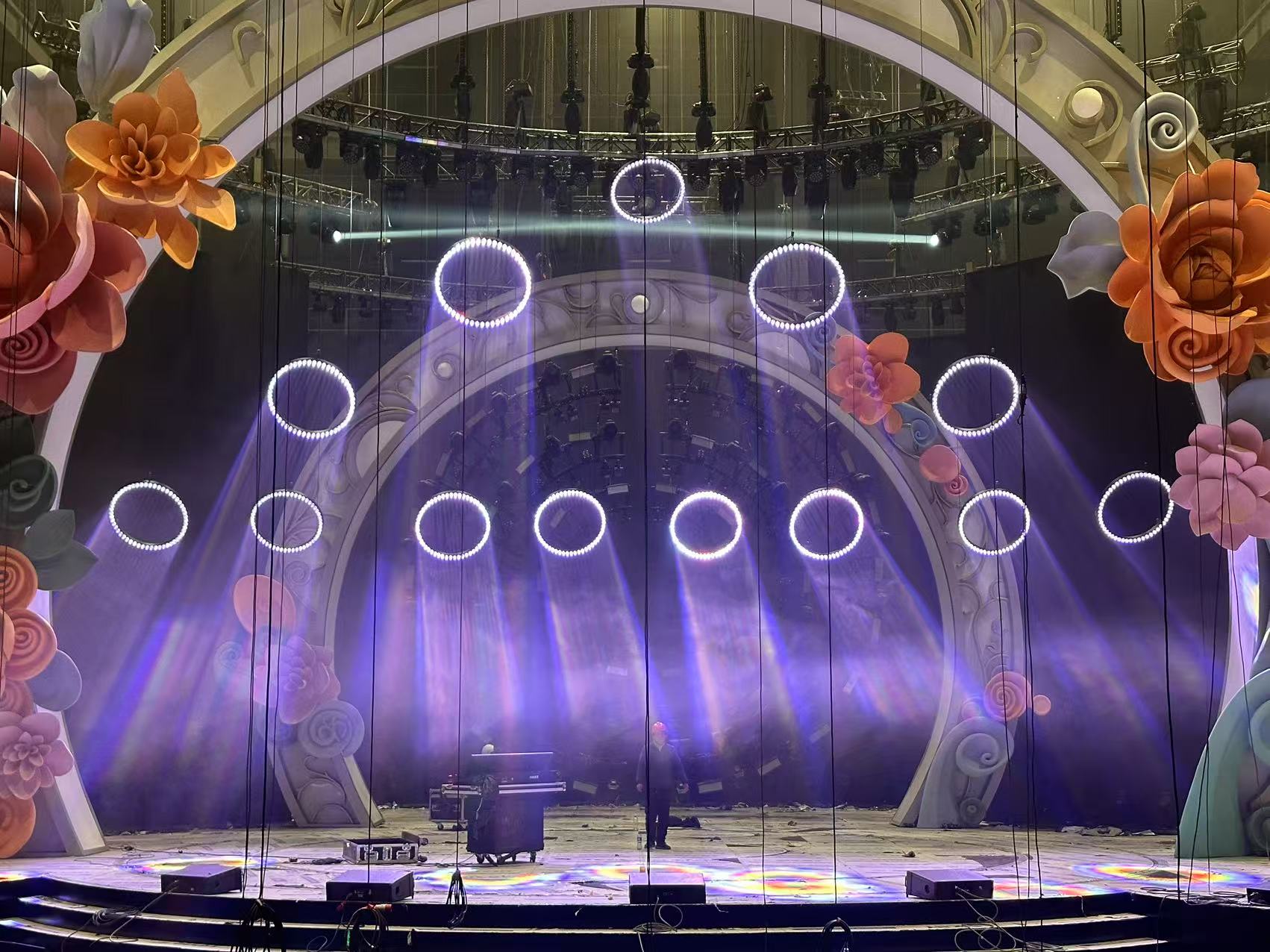 2025湖南卫视小年夜春晚-动能光束圆环